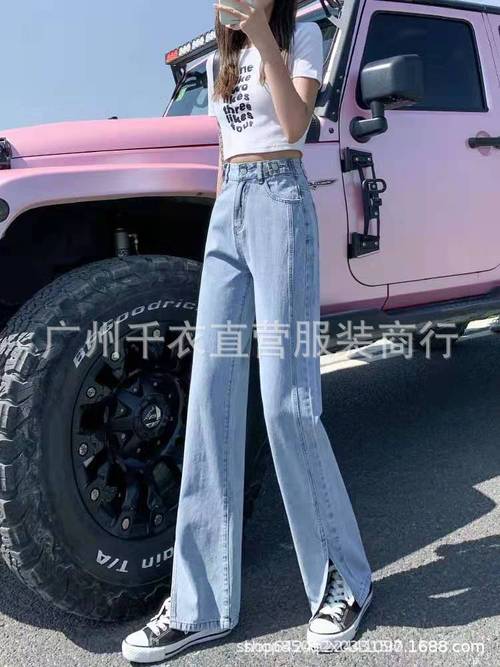 秋季2025新款闊腿高腰網(wǎng)紅垂感直筒長(zhǎng)褲 外貿(mào)批發(fā)市場(chǎng)的時(shí)尚新寵